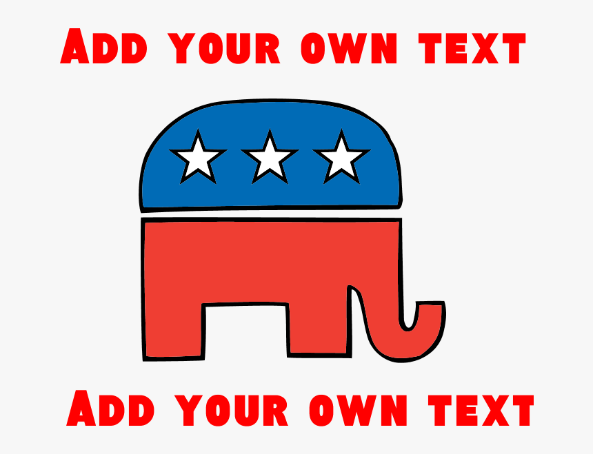 Republican Elephant Template Burp Cloth - Il Genel Meclisi, HD Png Download