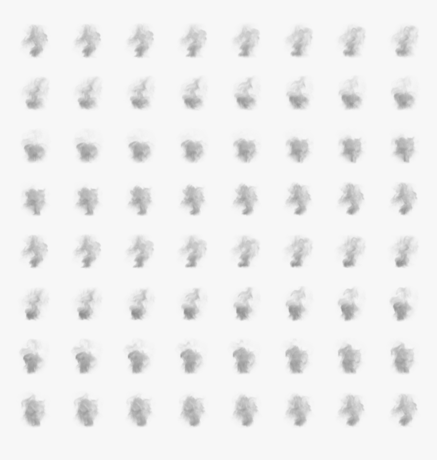 Billowsmokepuff Tx Sheet 4k - Monochrome, HD Png Download