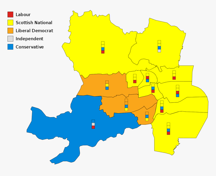 Aberdeen City Council Area Map, HD Png Download
