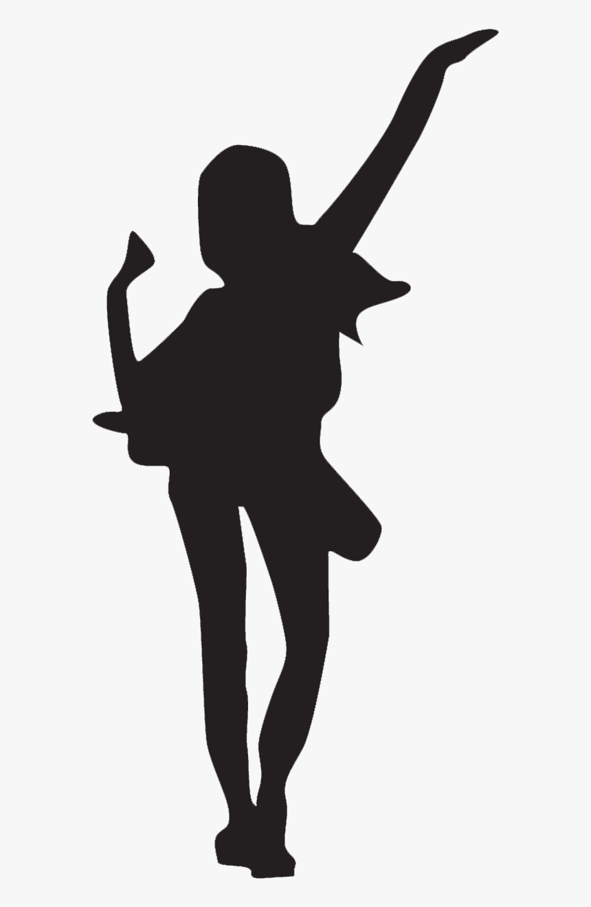 Silhouette Dance Vector Graphics Clip Art Illustration - Man Stop Silhouette, HD Png Download