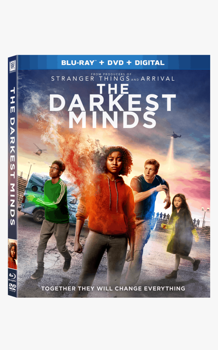 The Darkest Minds On Digital/blu-ray/dvd - Darkest Minds Bluray, HD Png Download