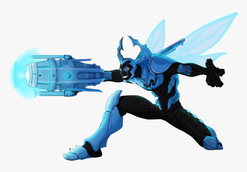 Blue Beetle Png Image Download - Escarabajo Azul Dc, Transparent Png