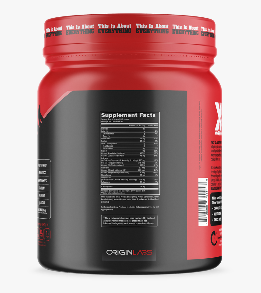 Strawberry Protein Drink Mix - Bodybuilding Supplement, HD Png Download