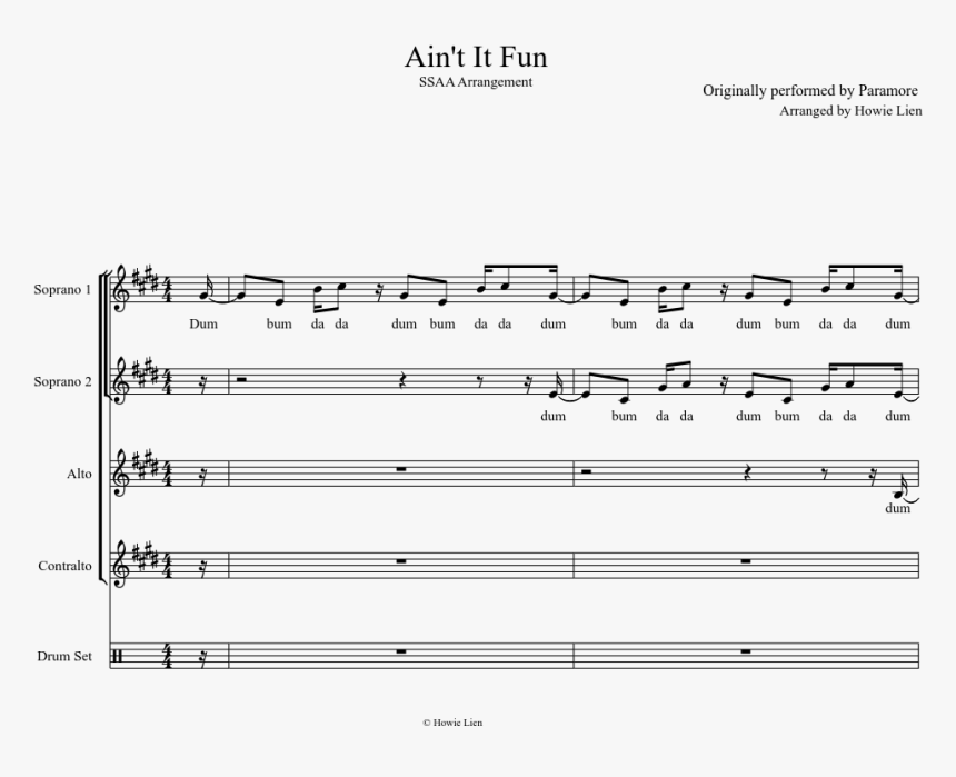 Sheet Music, HD Png Download