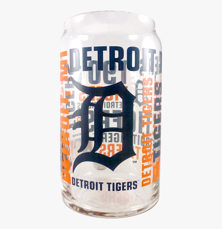 Detroit Tigers Can Shaped Glass - Detroit Tigers Logo Small, HD Png Download