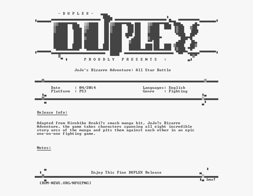 Jojos - Bizarre - Adventure - Allstar - Battle - Ps3-duplex - Playstation 4, HD Png Download