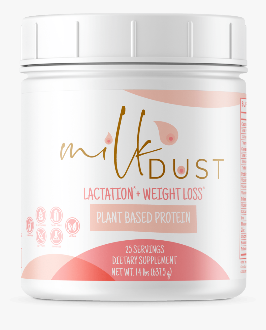 Milk Dust Breastfeeding Protein Powder - Cosmetics, HD Png Download