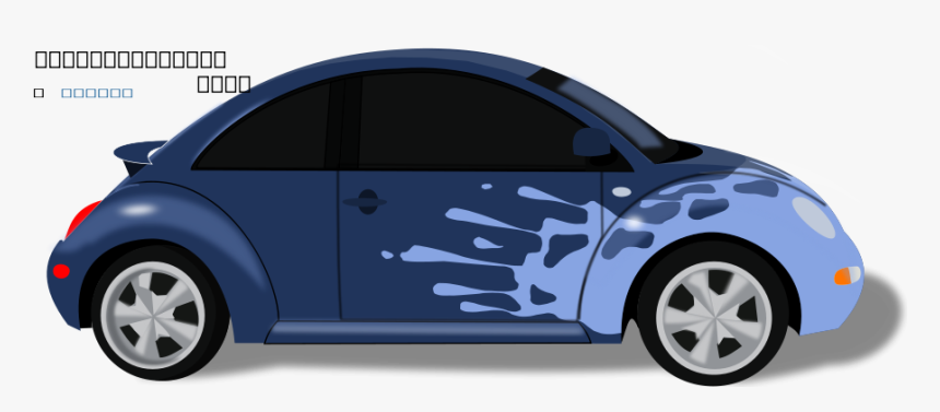 Beetle By Giggle Car Svg Clip Arts - Volkswagen Bug Car Clip Art, HD Png Download