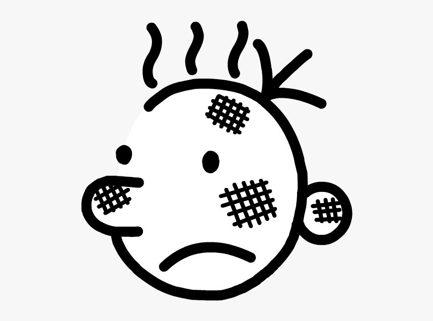 Wimpy Kid Emojis Messages Sticker-3 - Diary Of A Wimpy Kid Emoji, HD Png Download