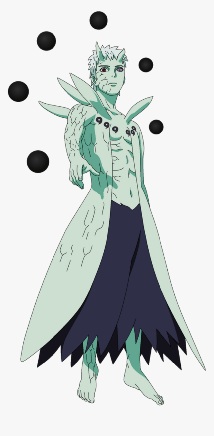 #naruto #shippuden #obito #uchiha #rikudou - Obito Uchiha Jinchuriki, HD Png Download