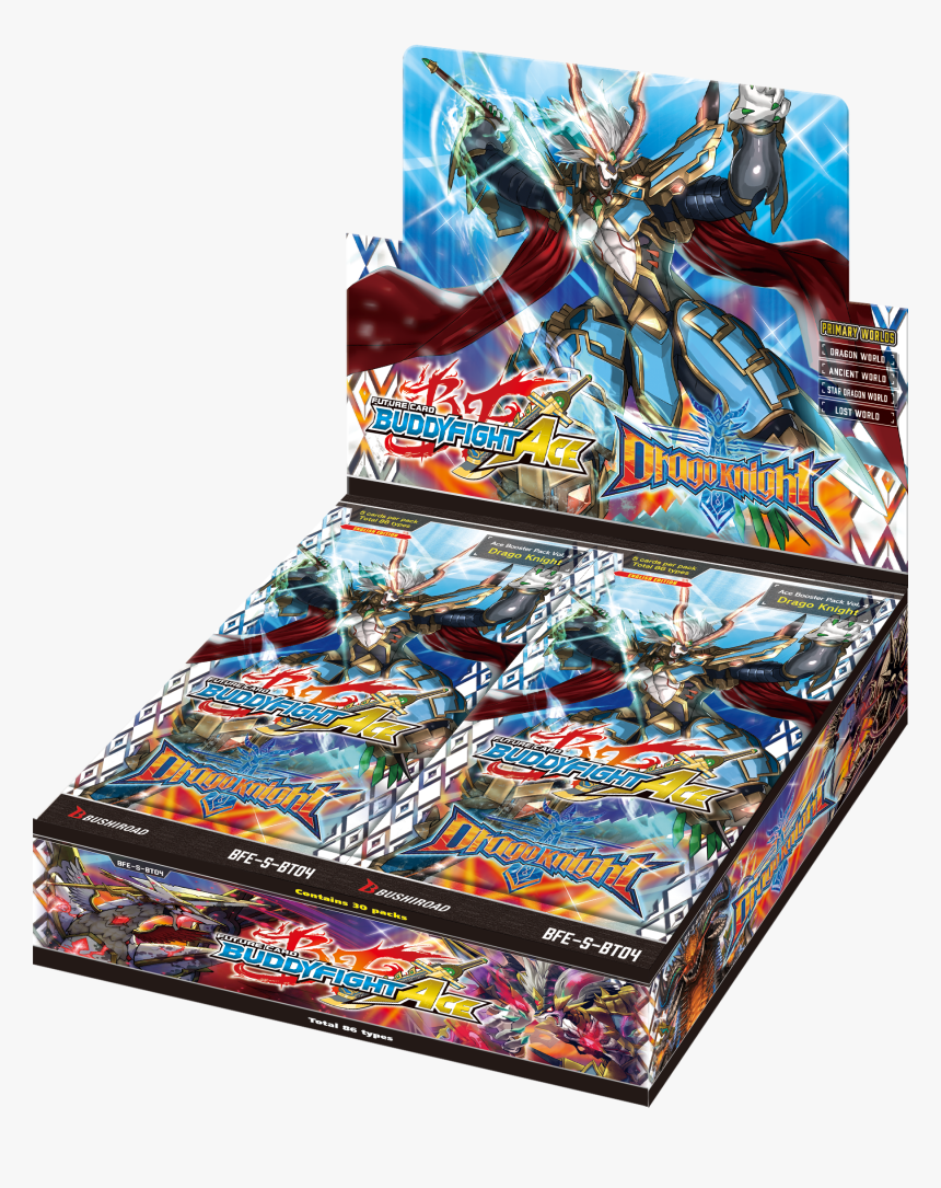Buddyfight Drago Knight Booster Box, HD Png Download