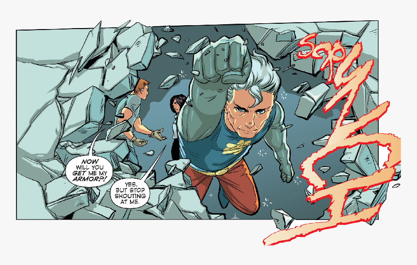 Captain Atom Pax Americana, HD Png Download