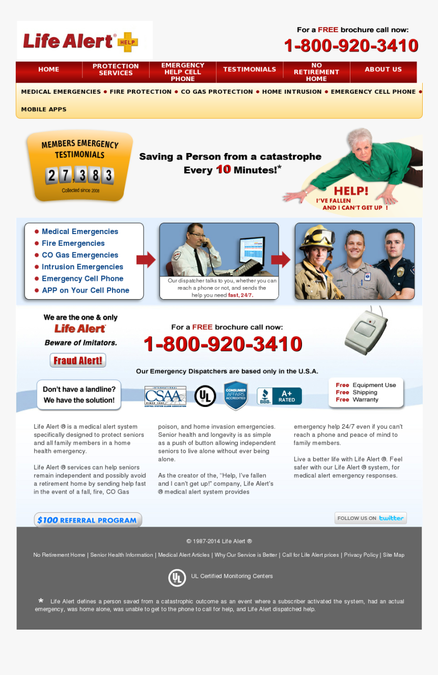 Alert 1 Vs Life Alert, HD Png Download