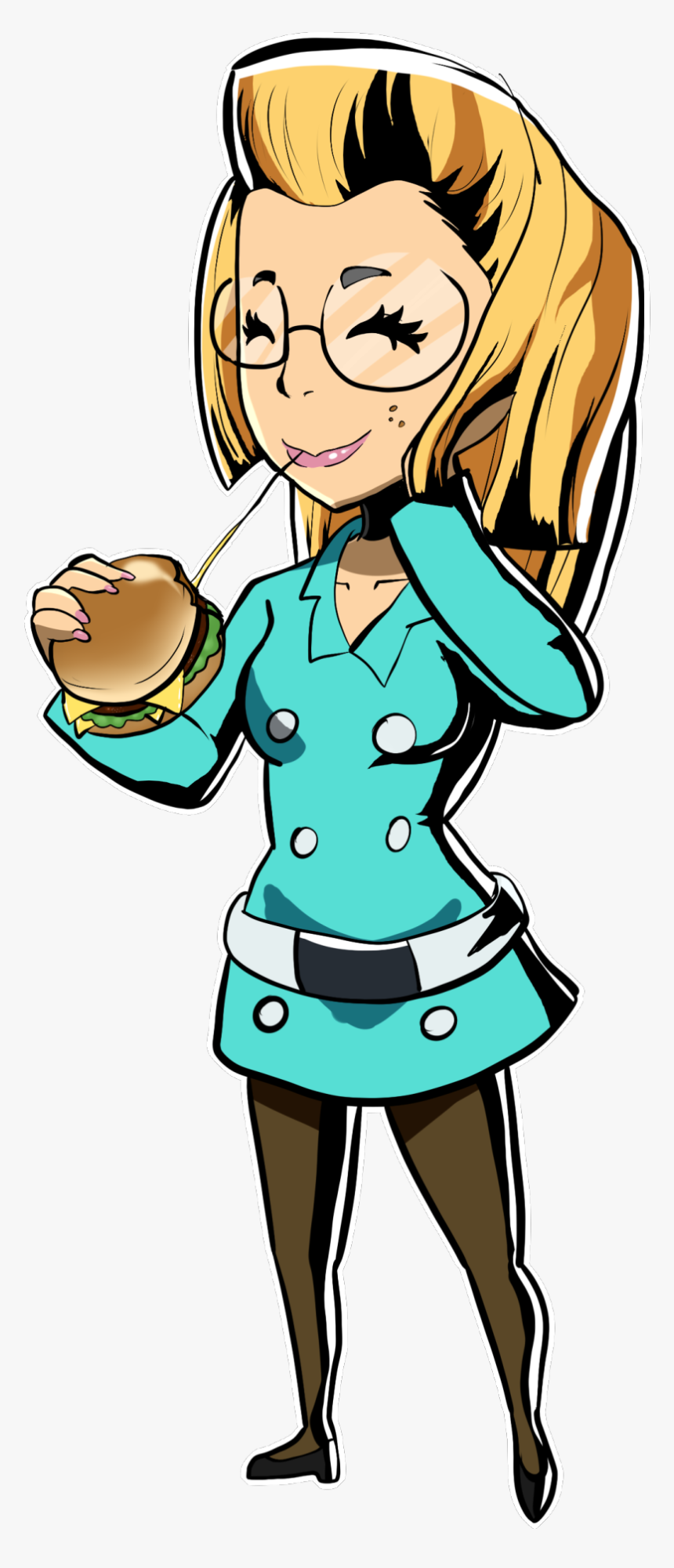 I Finished Mass Effect And Persona So Now My Drawings - Sexy Silvia Viewtiful Joe, HD Png Download