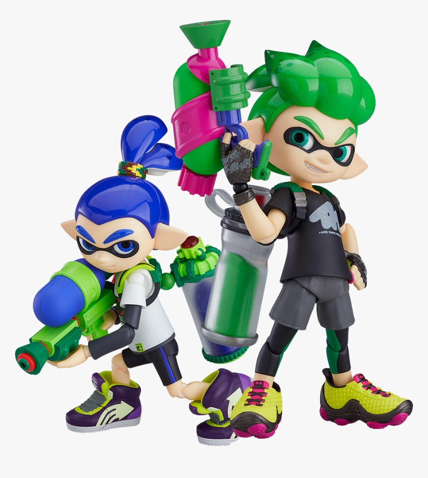 Inkling Boy Splatoon Figma, HD Png Download