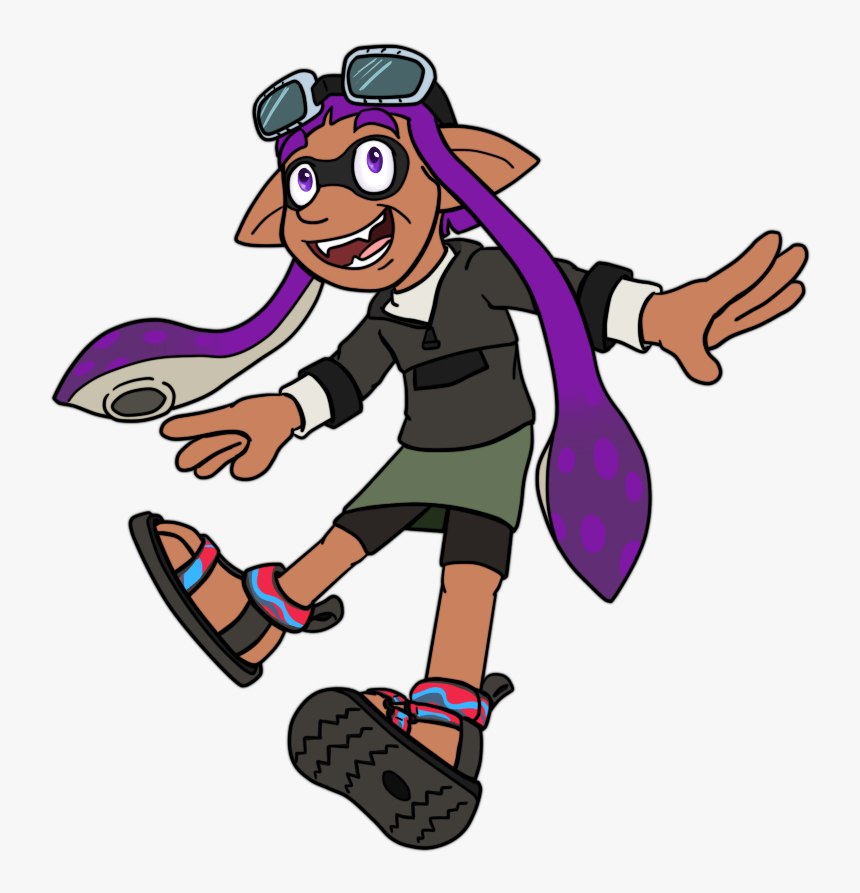 Splatoon - Inkling May - Cartoon, HD Png Download