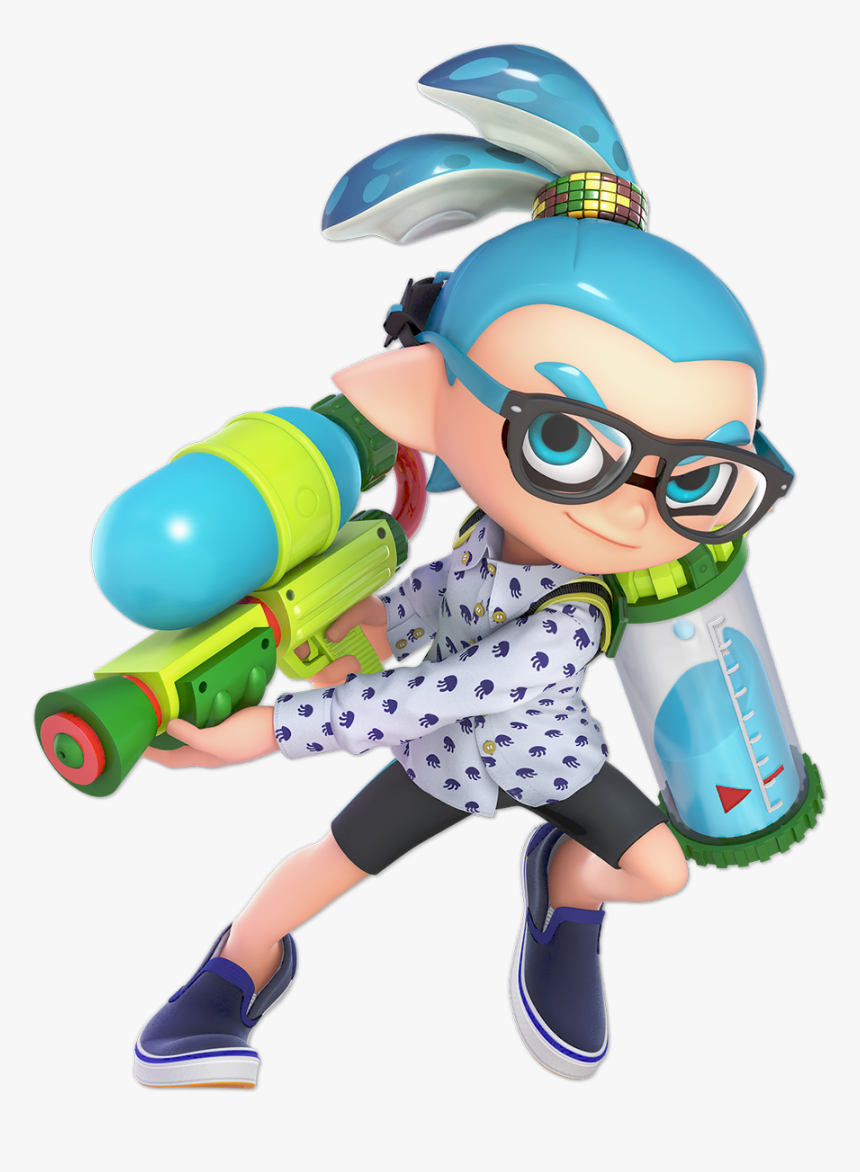 Cyan Inkling Smash Ultimate, HD Png Download