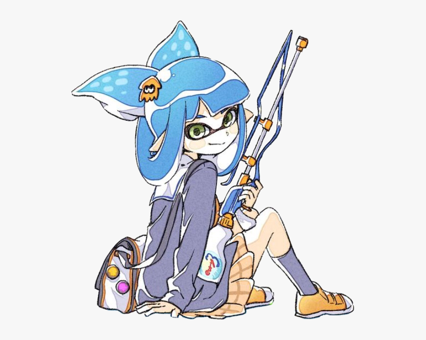 #スプラトゥーン #freetoedit - Splatoon Zerochan Inklings, HD Png Download