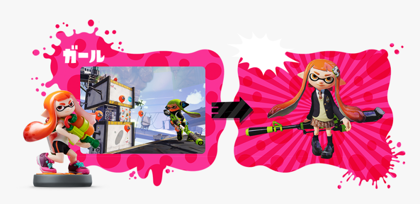 Girl Img - Nintendo Splatoon Hentai, HD Png Download