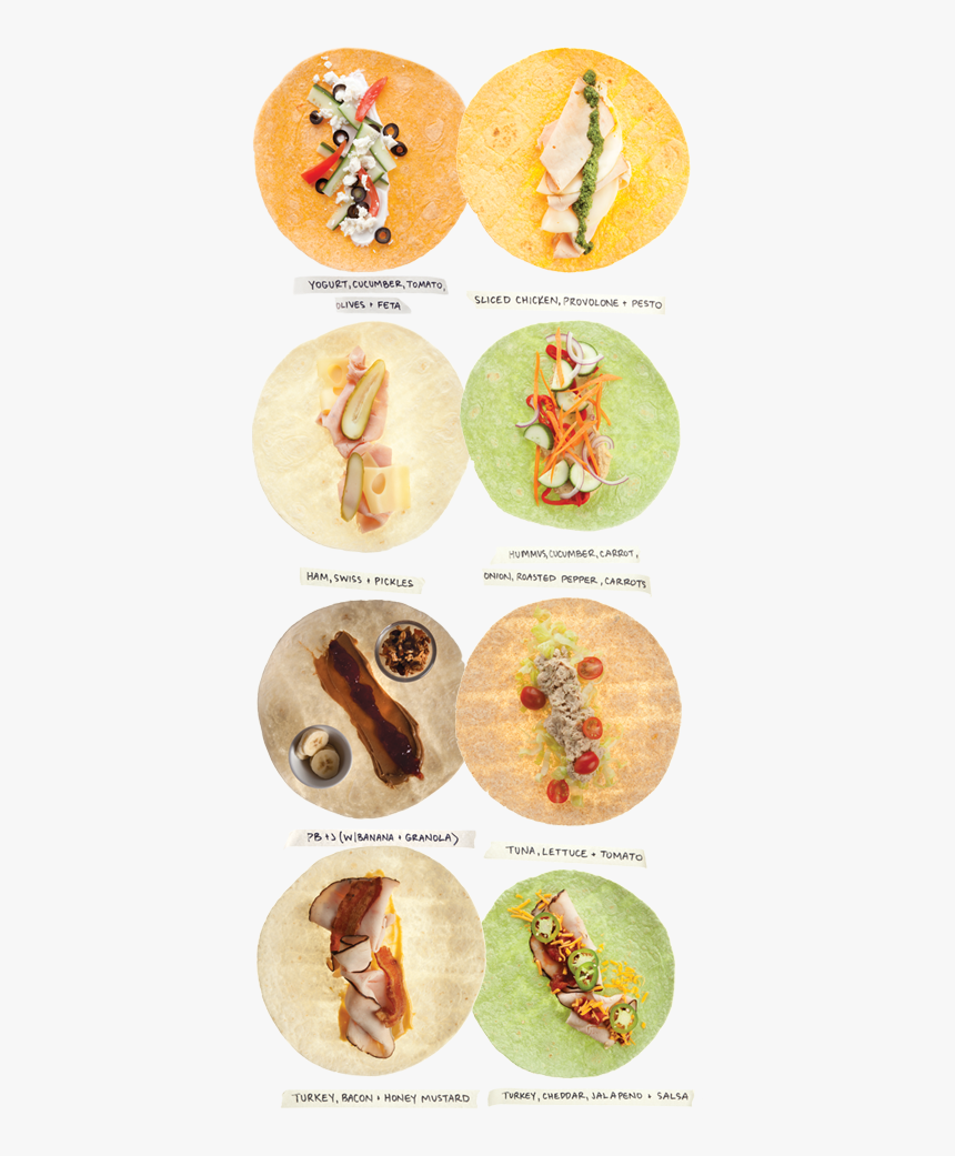 Simple Wrap Recipes, HD Png Download