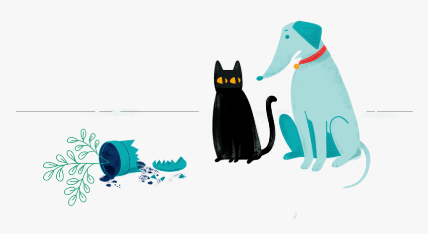 Cat Dog 404, HD Png Download
