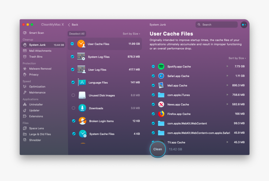 Cleanmymac X Mac Optimization App System Junk - Macos Catalina Compatibility, HD Png Download