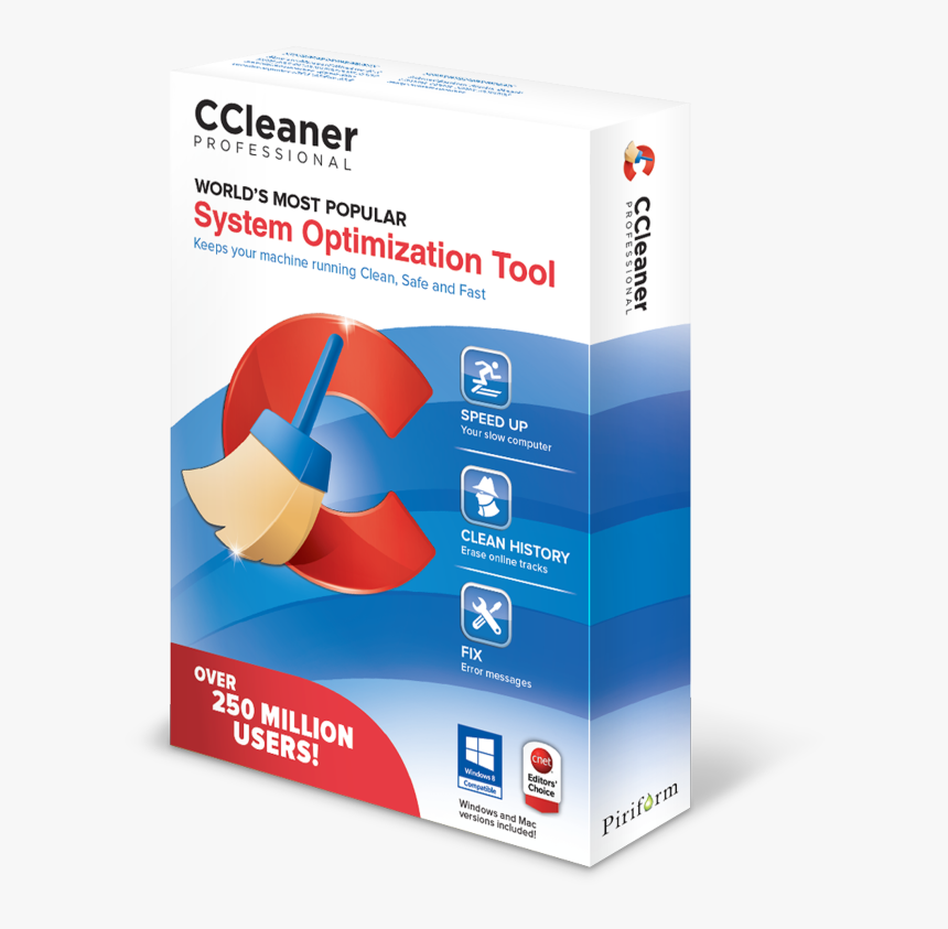 Download The Latest Ccleaner Update - Ccleaner Professional, HD Png Download