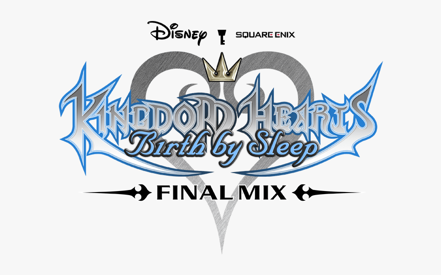 Kingdom Hearts Birth By Sleep Final Mix Logo, HD Png Download