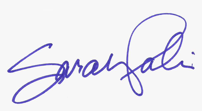 File - Sarahpalin - Calligraphy, HD Png Download