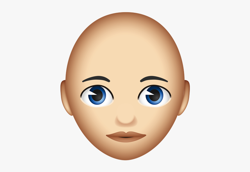 Bald Emoji, HD Png Download