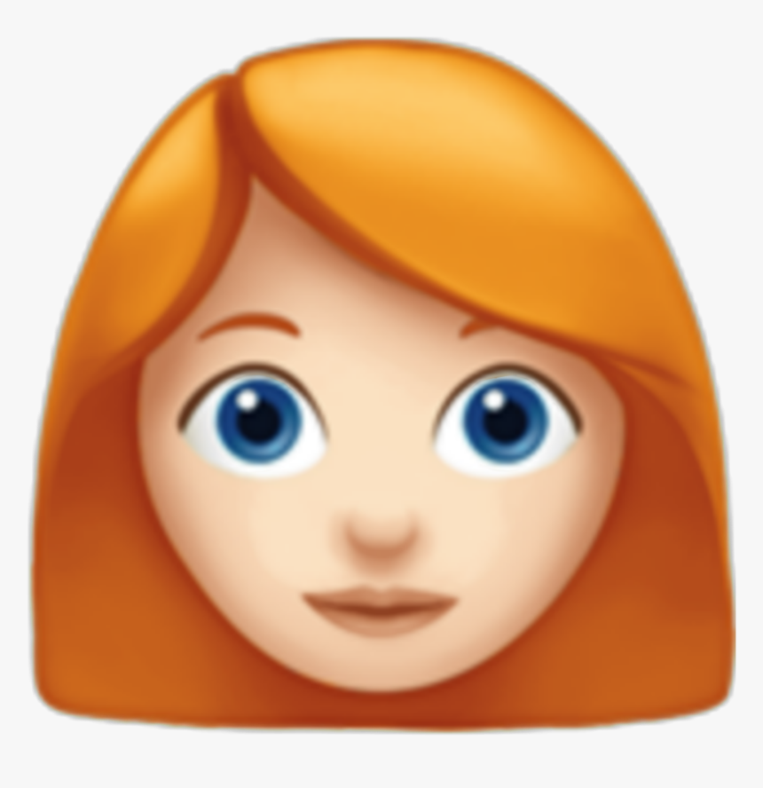 Redheaded Emoji 👩🏻‍🦰 As A Redheaded Gal I Love Woman Red Hair Emoji