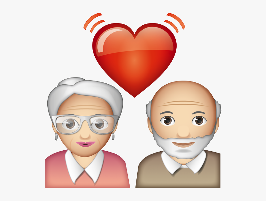 Heart Over Man And Woman Emoji, HD Png Download