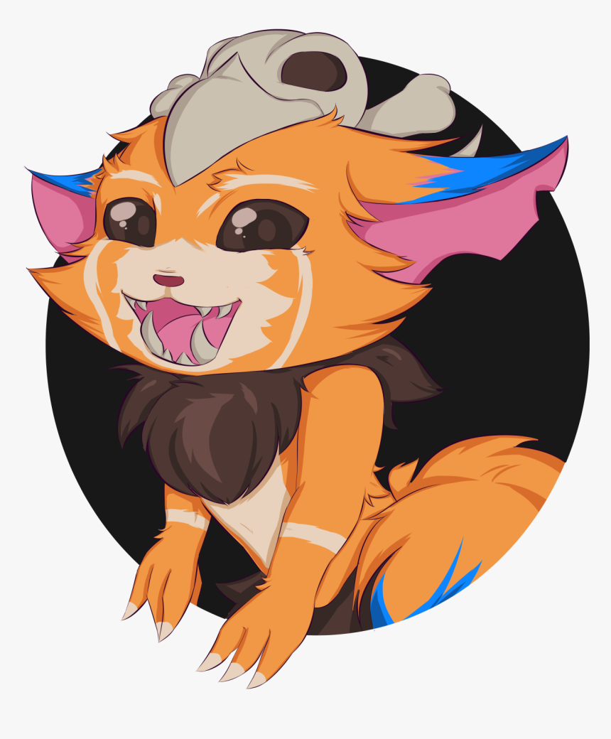 Gnar Flat Shaded - Cartoon, HD Png Download