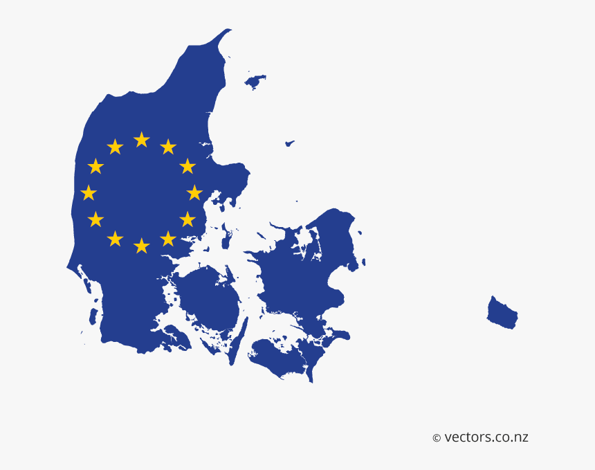 Denmark Map Vector, HD Png Download