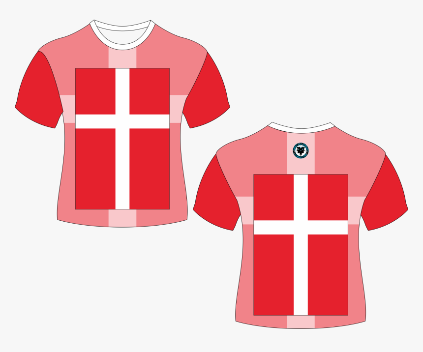 Denmark Country Flag Shirt - Active Shirt, HD Png Download