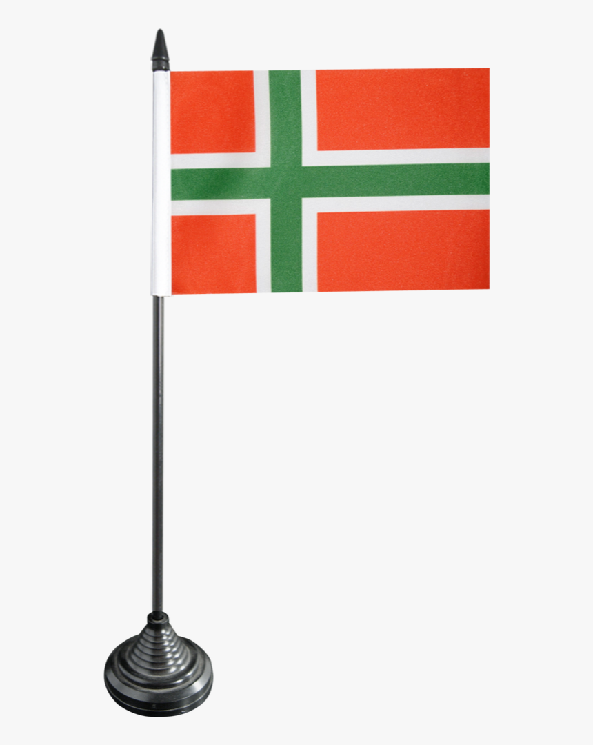 Denmark Bornholm Table Flag - Flag, HD Png Download