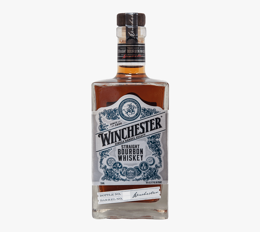 Winchester Single Barrel Select Bourbon - Winchester Straight Bourbon Whiskey Single Barrel, HD Png Download