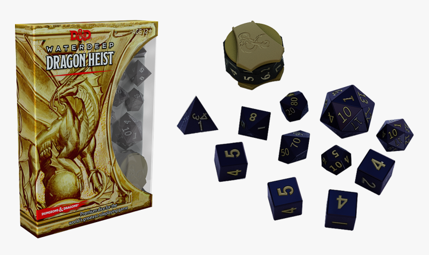 Dungeons & Dragons 5th Edition Waterdeep Dragon Heist - Dungeons & Dragons Waterdeep Dragon Heist Dice, HD Png Download