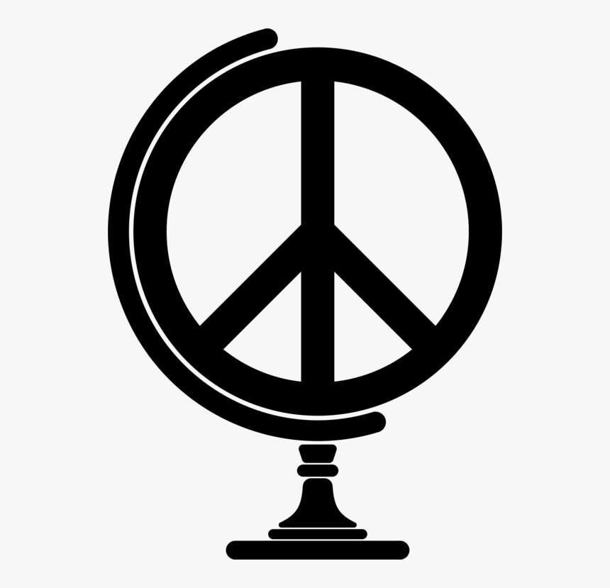 Symbol,circle,peace Symbols - Mercedes Benz Logo Vs Peace Sign, HD Png Download