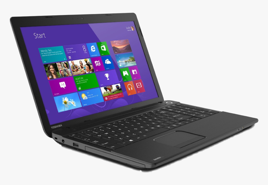 Toshiba Laptop Png - Laptop Toshiba Satellite C55 A5300, Transparent Png