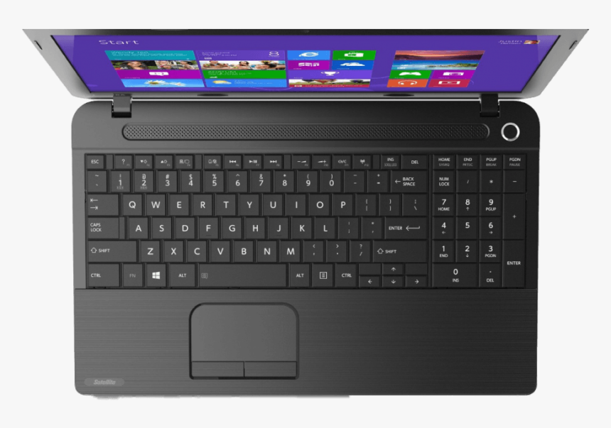 Laptop Toshiba Satellite C55d A5380 , Png Download - Toshiba C55 A5220, Transparent Png