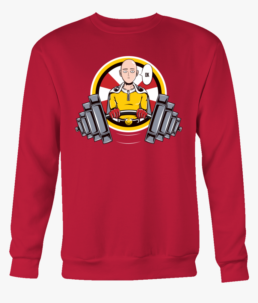 One Punch Saitama Ok Sweatshirt T Shirt - Porsche 911 Christmas Sweater, HD Png Download