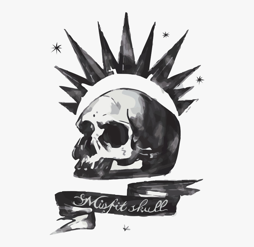 Transparent Skull Png - Life Is Strange Misfit Skull, Png Download