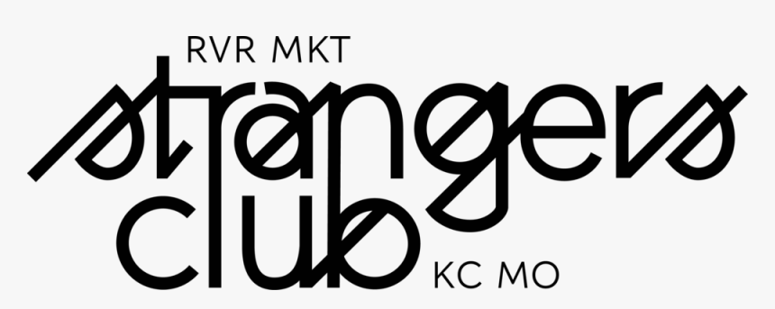Strangersclub Black - Calligraphy, HD Png Download