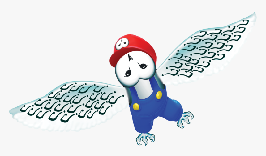 Owl Mario - Cartoon, HD Png Download