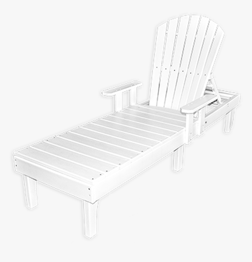 Car 15-czl Curved Adirondack Chaise Lounge - Sunlounger, HD Png Download