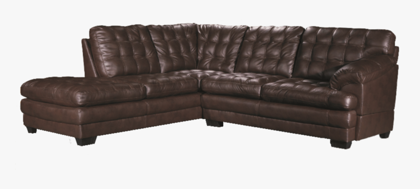 Leather Sectional With Right Or Left Facing Chaise - Sofa Bed, HD Png Download