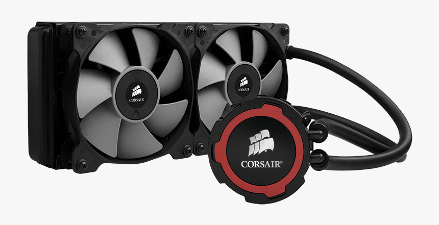 H105 Ring Red - Water Cooler Corsair H105, HD Png Download