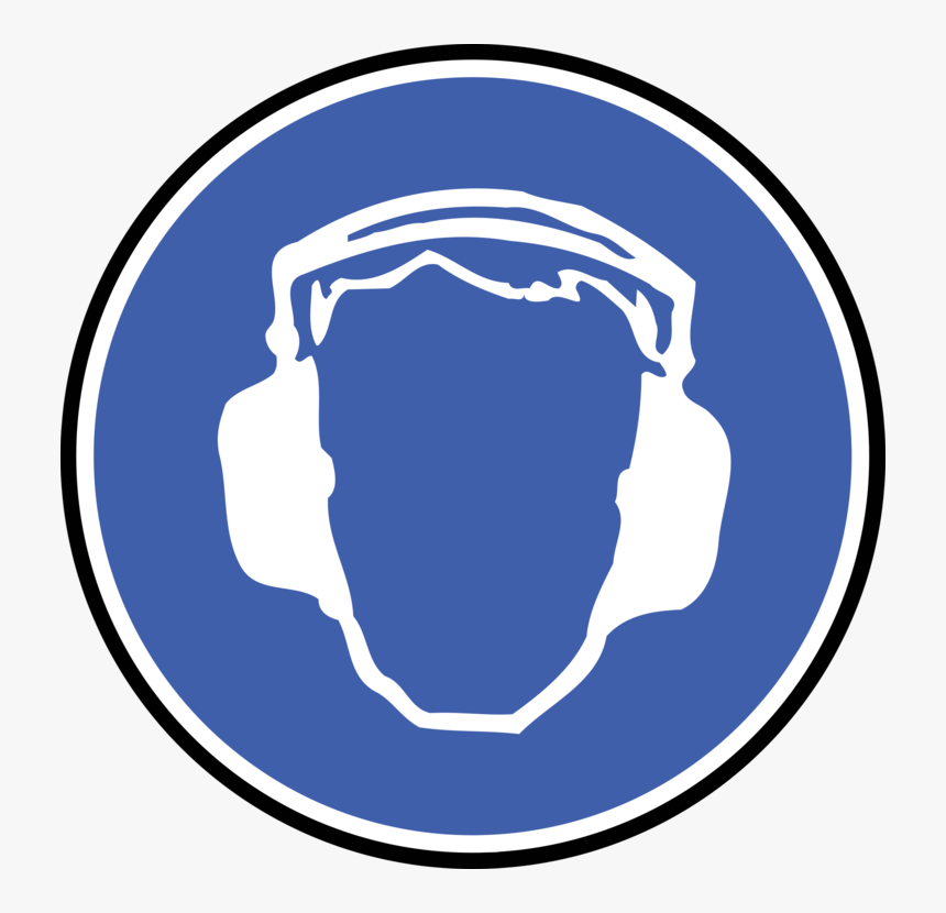 Area,symbol,logo - Ppe Hearing Protection Icon, HD Png Download