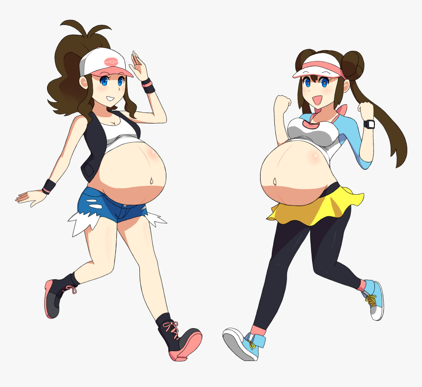 Pokemon Trainers Hilda And Rosa Would Like To Battle - Pokemon Hilda And Rosa, HD Png Download